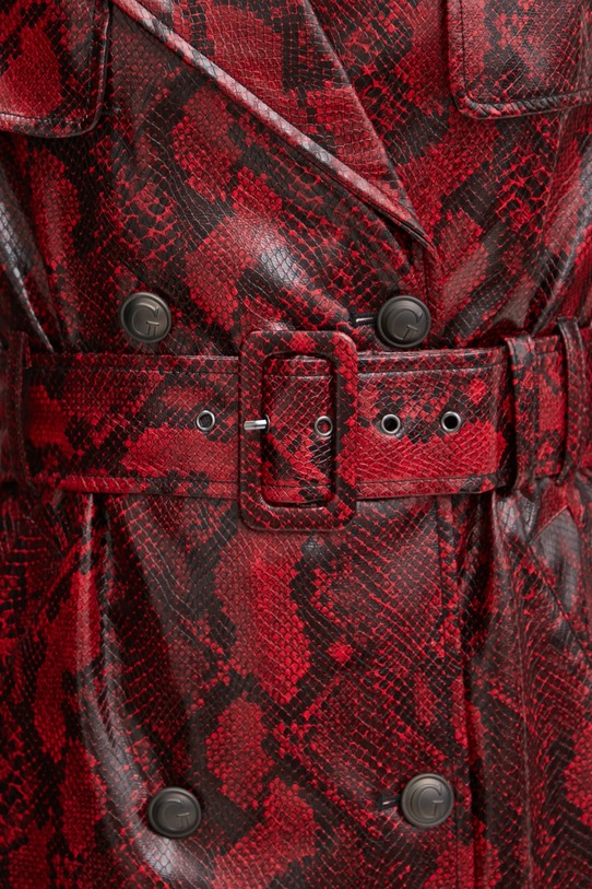 Καμπαρντίνα Guess BRIANA W4BL06.WGHP0 κόκκινο