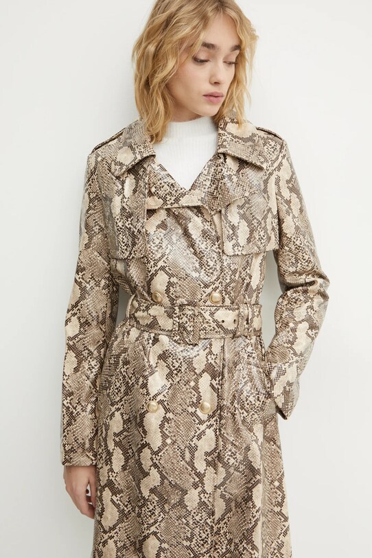 Тренч Guess BRIANA W4BL06.WGHP0 бежевий