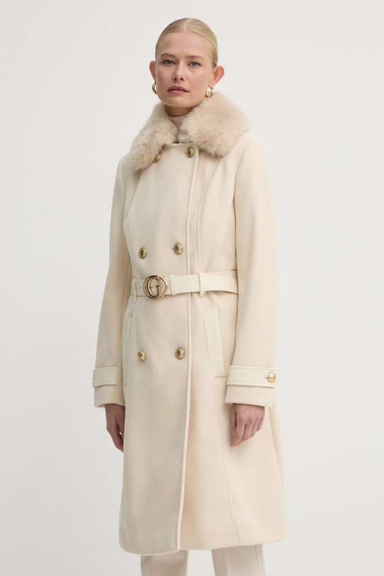 Kabát Guess AMELIA W4BL46.WGKI2 béžová NC24