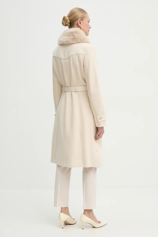 Oblečení Kabát Guess AMELIA W4BL46.WGKI2 béžová