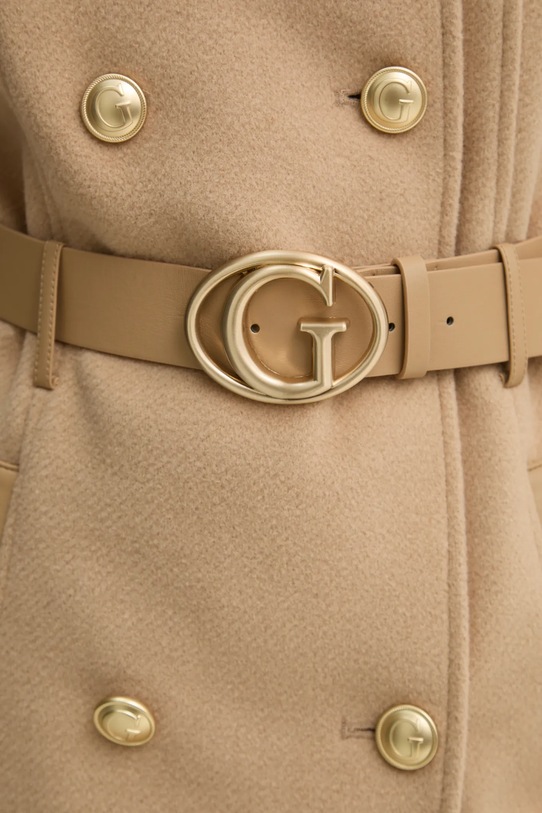 Παλτό Guess AMELIA W4BL46.WGKI2 μπεζ