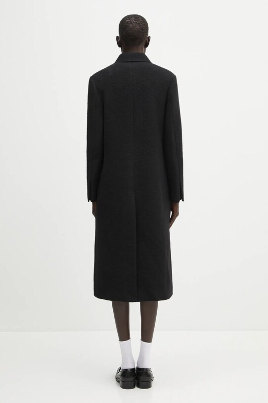 Clothing Lacoste wool coat BF3527 black