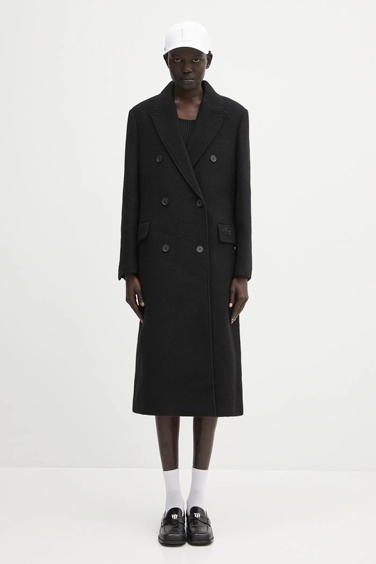 Μάλλινο παλτό Lacoste BF3527