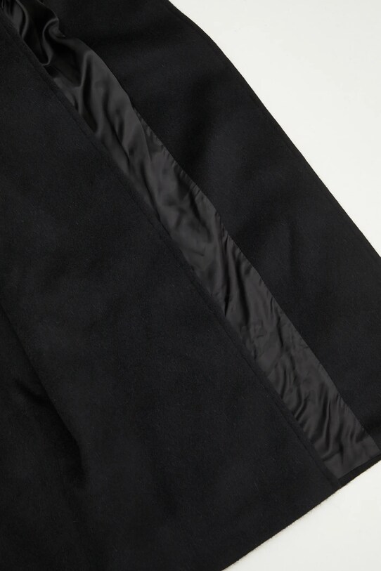 Μάλλινο παλτό A.P.C. Manteau Floriane WOAQZ.F01544.PLZ μαύρο