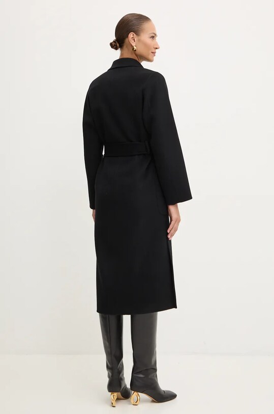 Odjeća Vuneni kaput Ivy Oak IO111046 crna