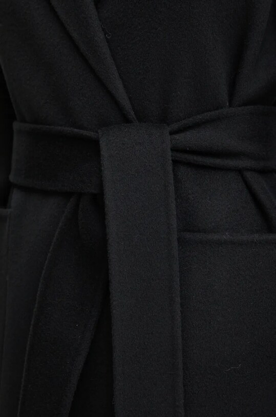 Vuneni kaput Ivy Oak IO111046 crna