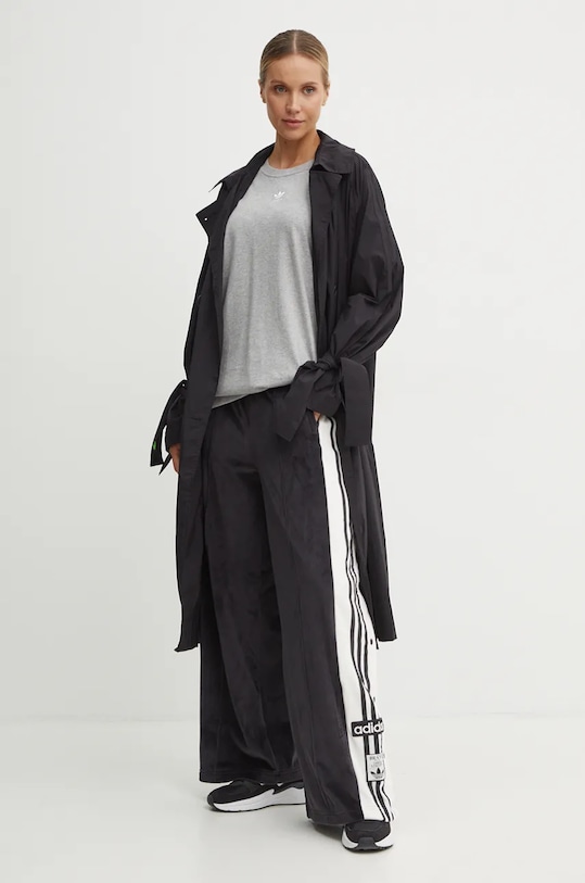 Пальто adidas Originals x Ksenia Schneider IW5668 чёрный AW24