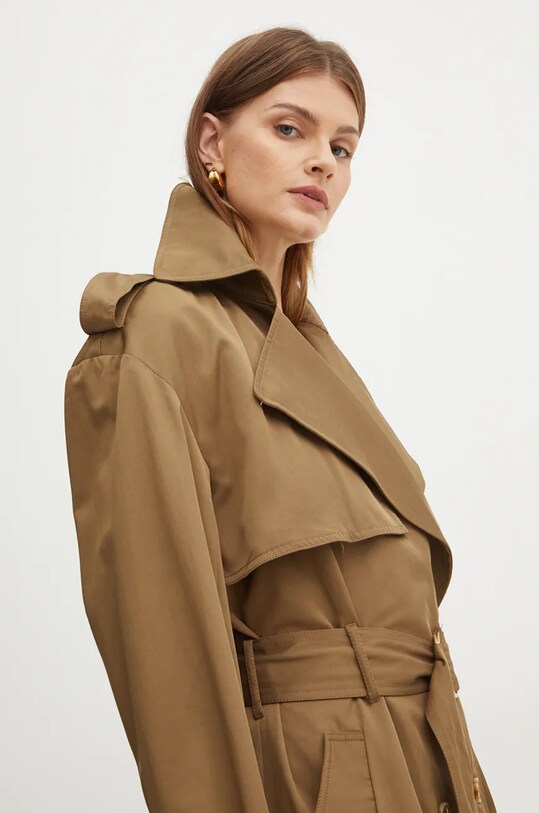 Тренч Bardot HALLE зелёный 59399JB