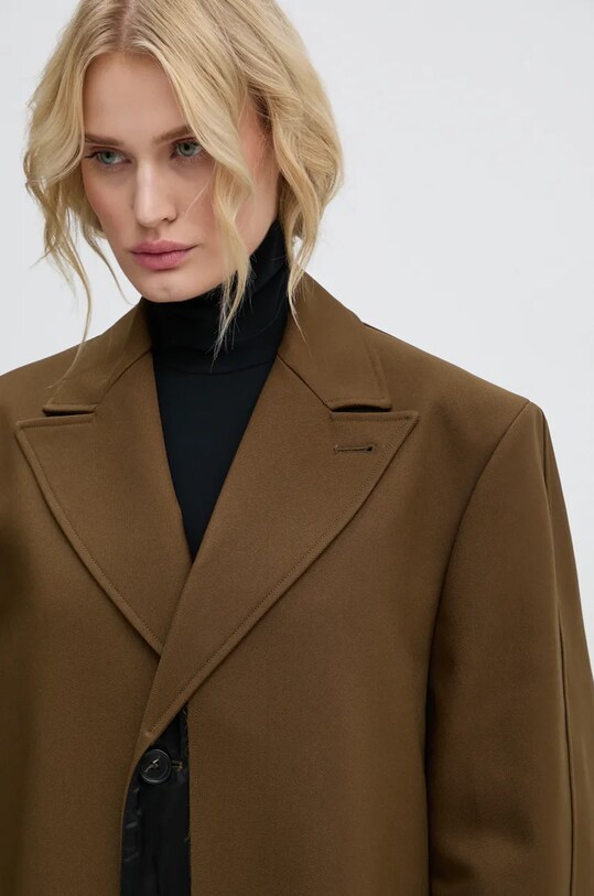 MM6 Maison Margiela płaszcz S62AA0088.M35222