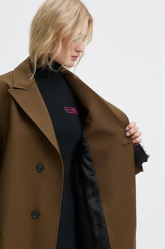 MM6 Maison Margiela płaszcz S62AA0088.M35222