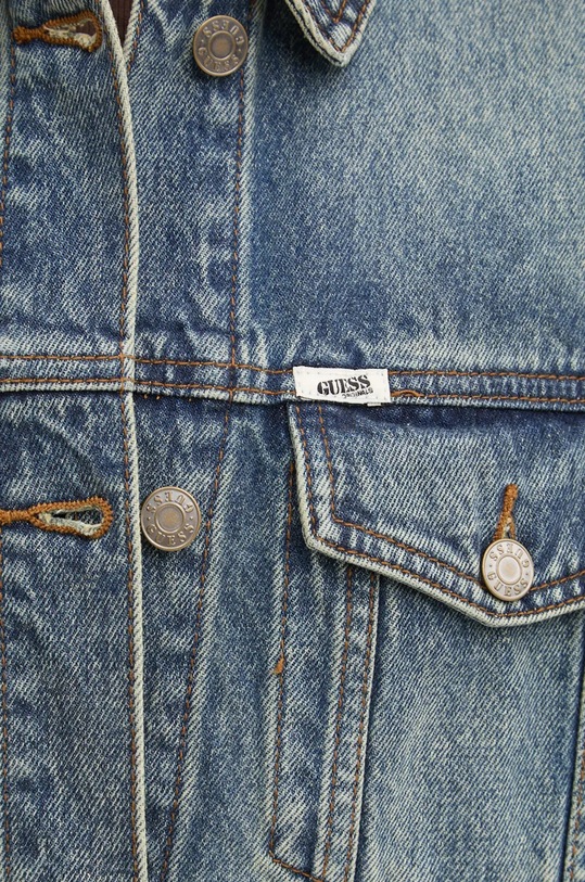 Джинсова куртка Guess Originals W4BG66.D4XY0 блакитний