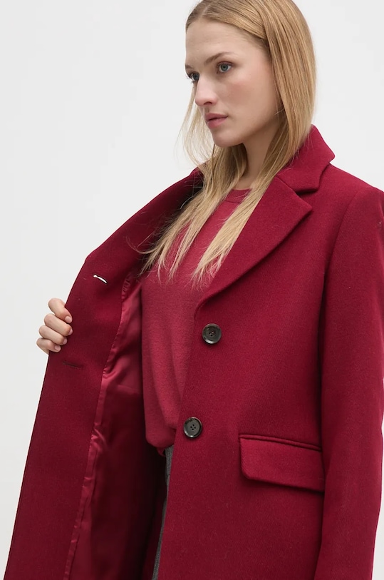 Sisley płaszcz wełniany 2JJYLN04N