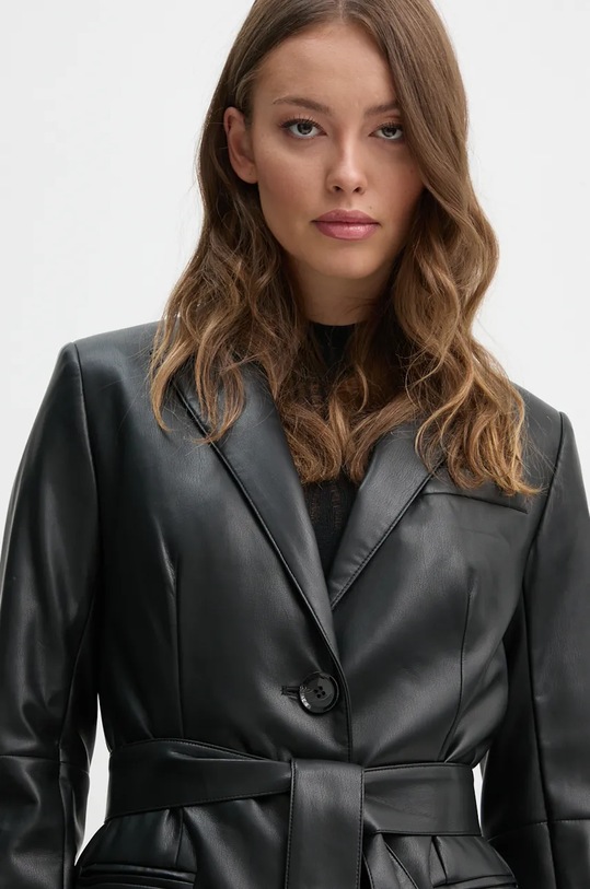 Палто Sisley 2SPALN051 черен AW24