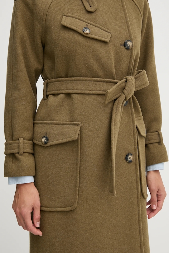 Sisley cappotto con aggiunta di lana 22USLN055