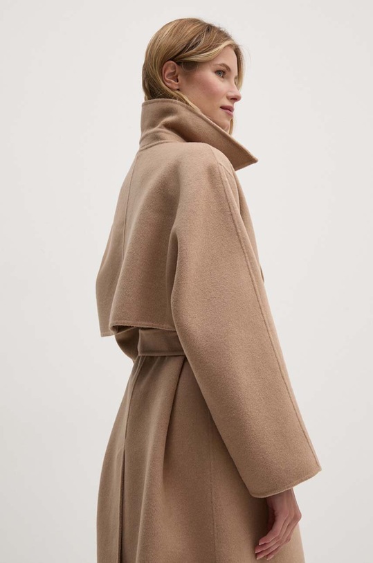 Calvin Klein płaszcz beżowy 00040WL571