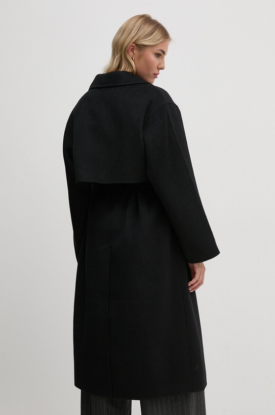 Oblečenie Kabát Calvin Klein 00040WL571 čierna