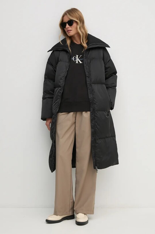 Pernata jakna Calvin Klein K20K207721 crna AW24