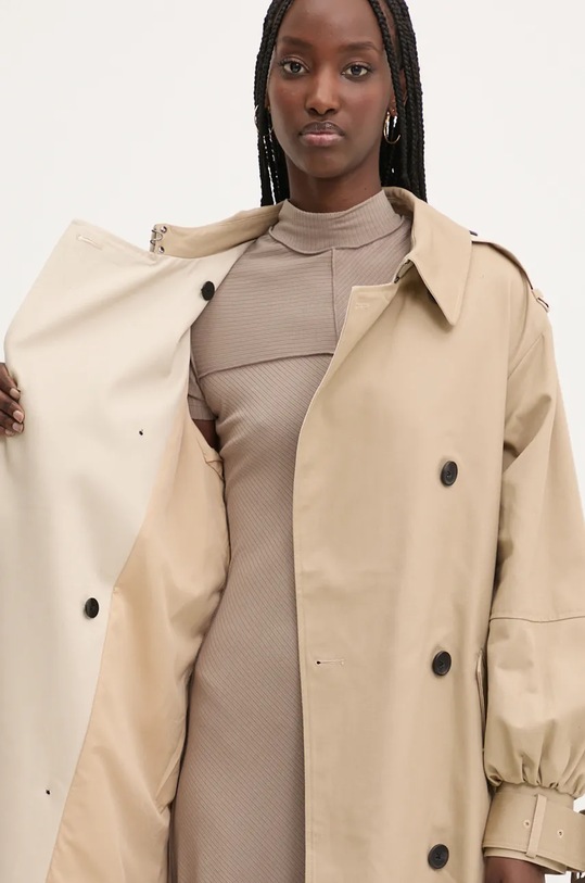 Pamučni baloner Desigual COLONIA 24WWEWBS bež