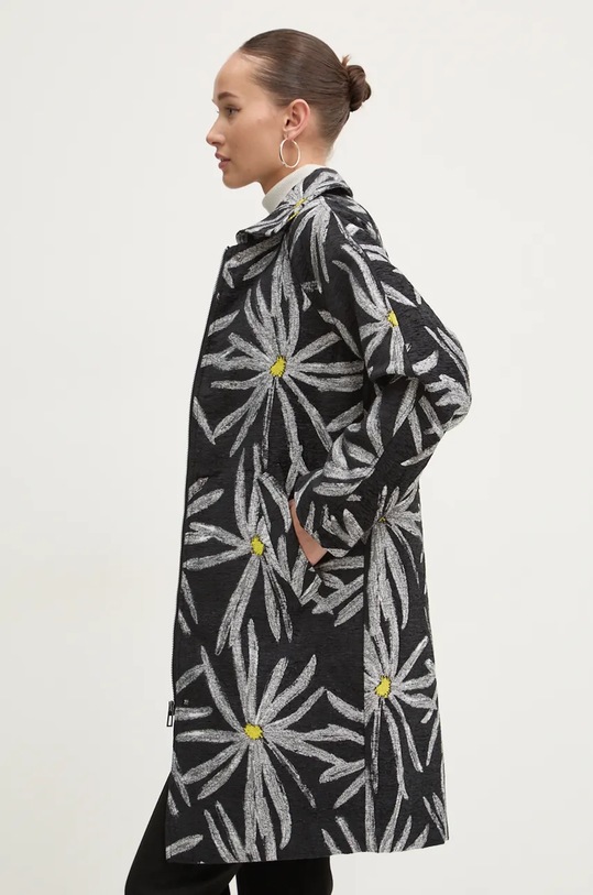 Παλτό Desigual MARGA 24WWEWBJ μαύρο AW24