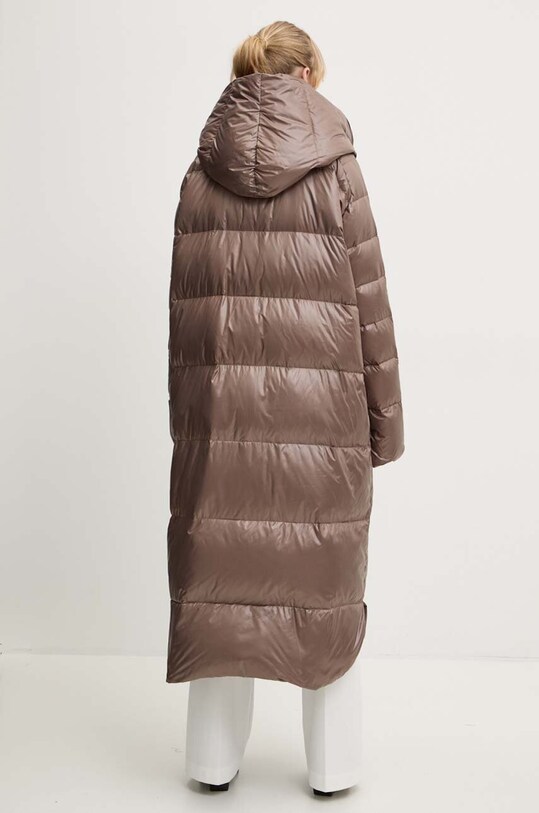 Ρούχα Μπουφάν με επένδυση από πούπουλα MMC STUDIO PL MILA MILA.COAT καφέ