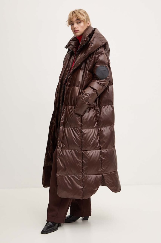 MMC STUDIO kurtka puchowa MILA pozostałe brązowy MILA.COAT