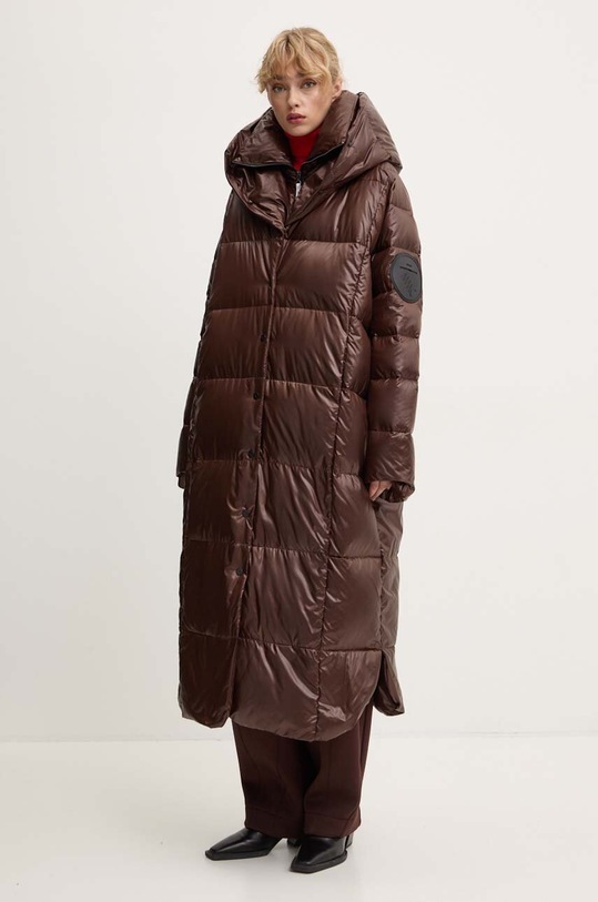 MMC STUDIO kurtka puchowa MILA brązowy MILA.COAT