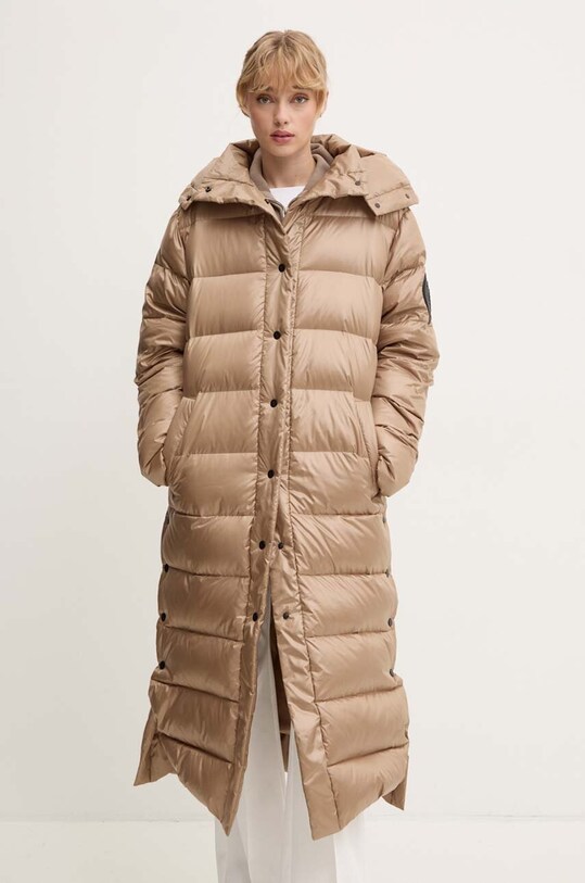 Пуховая куртка MMC STUDIO PL ICELAND с утеплением бежевый ICELAND.COAT