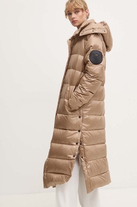 Páperová bunda MMC STUDIO PL ICELAND béžová ICELAND.COAT