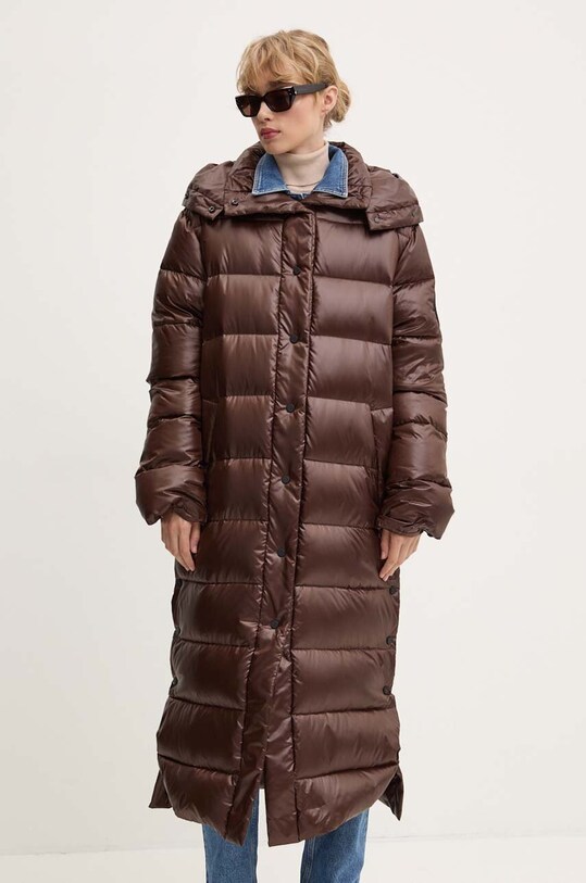 Pernata jakna MMC STUDIO PL ICELAND ICELAND.COAT smeđa AW24