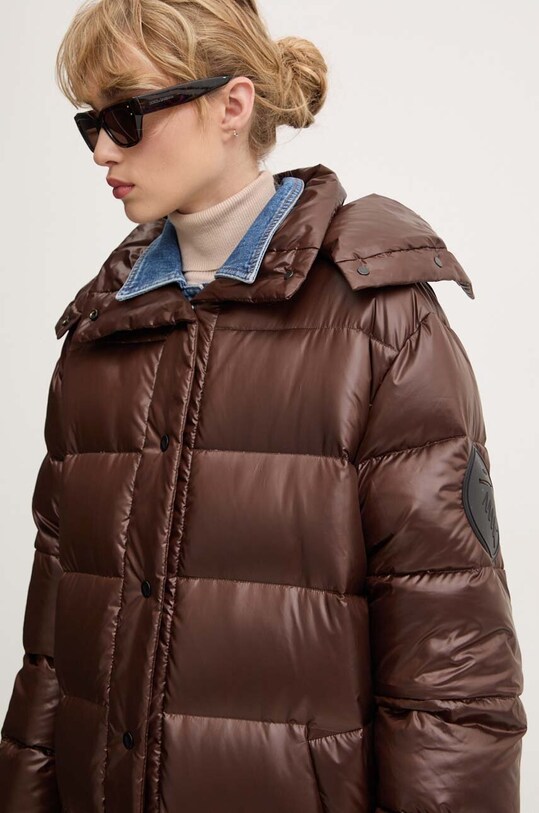 Пухова куртка MMC STUDIO PL ICELAND коричневий ICELAND.COAT
