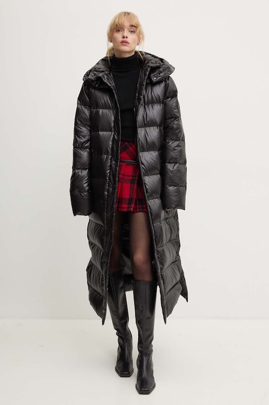 Páperová bunda MMC STUDIO PL ICELAND ICELAND.COAT čierna AW24