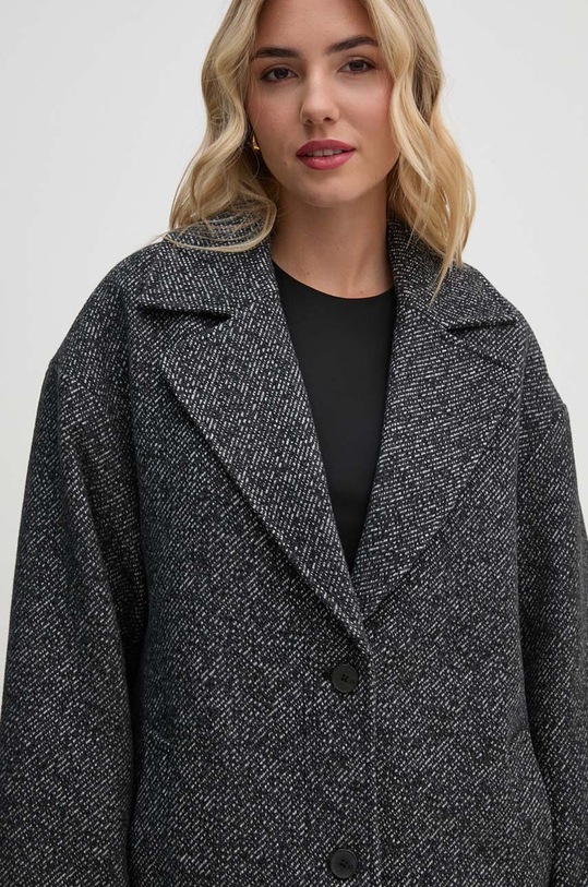 Вовняне пальто Calvin Klein Jeans сірий J20J224618