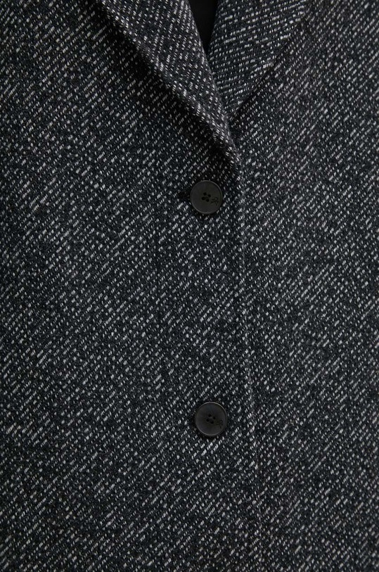 Вовняне пальто Calvin Klein Jeans J20J224618 сірий