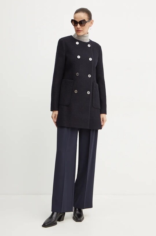 MICHAEL Michael Kors palton din lana 77B6754M12 negru AW24
