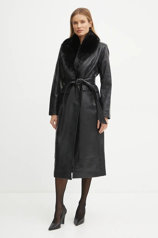 MICHAEL Michael Kors palton negru 77B1402M52