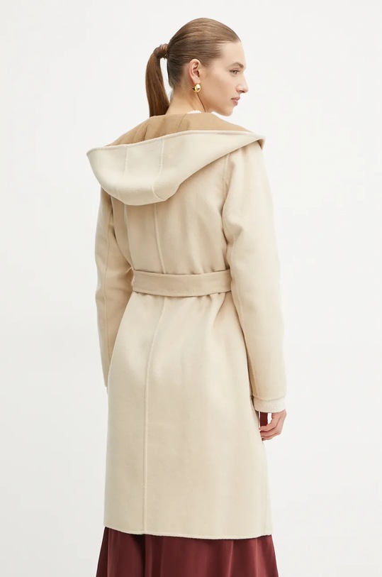 Oblečení Oboustranný vlněný kabát MICHAEL Michael Kors 77B6510M22 hnědá