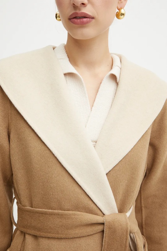 Oboustranný vlněný kabát MICHAEL Michael Kors 77B6510M22