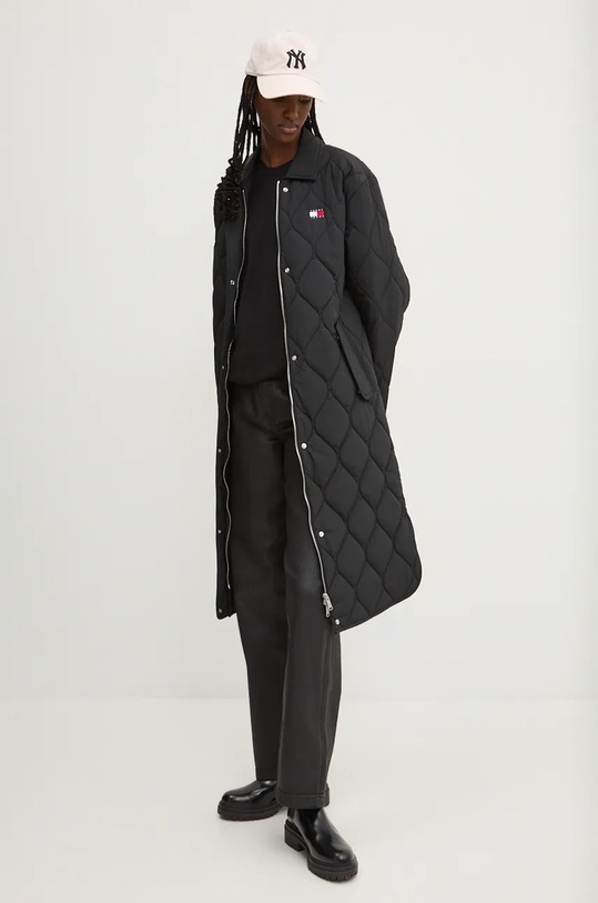 Куртка Tommy Jeans з підкладкою чорний DW0DW18840