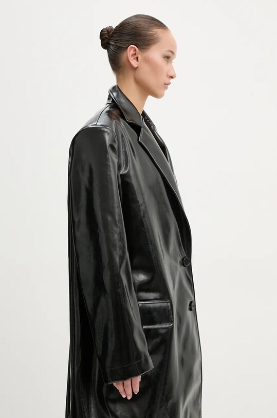 MSGM płaszcz czarny 3742MDC07.247800