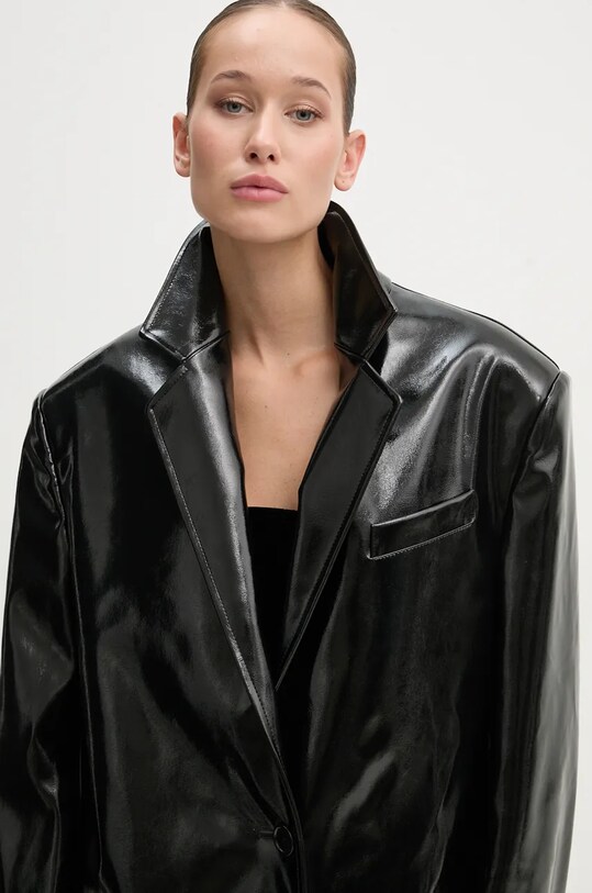 MSGM płaszcz 3742MDC07.247800 czarny