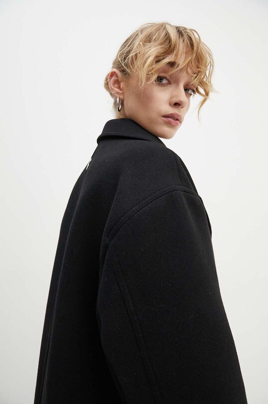 Moschino Jeans płaszcz wełniany 0612.8717