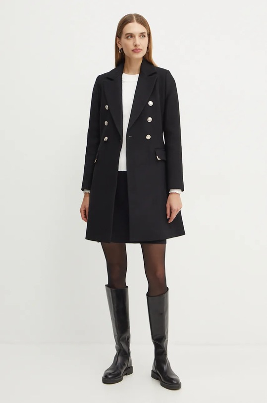 Odzież Morgan płaszcz GATI.F GATI.F czarny