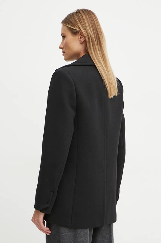 Дрехи Палто с вълна Morgan GCAB GCAB черен