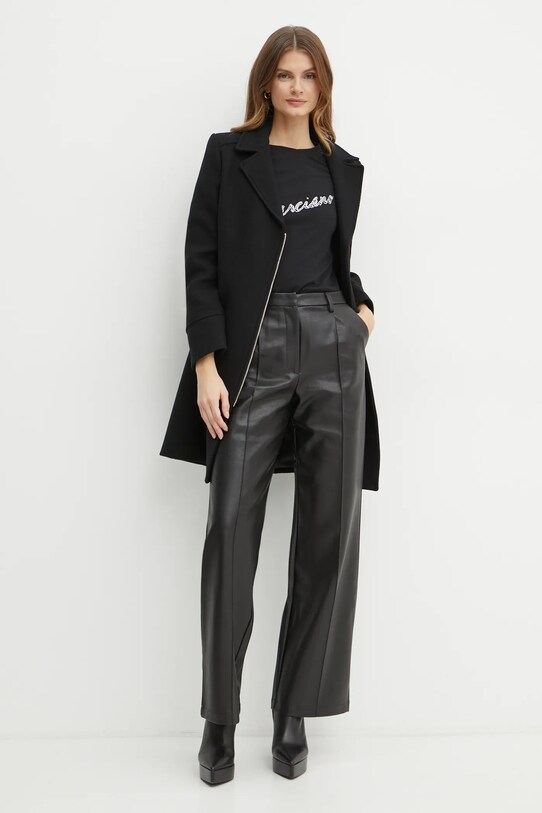 Morgan palton de lana GELICE GELICE negru AW24