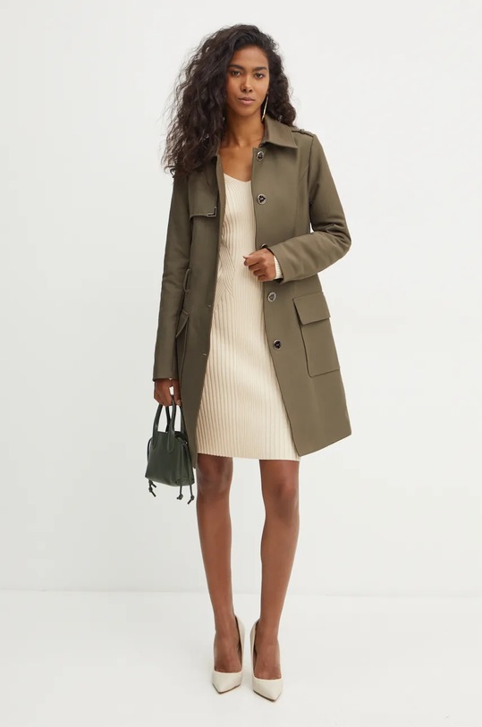 Παλτό Morgan GINAI GINAI πράσινο AW24