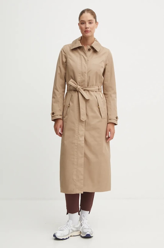 Пальто Didriksons MATILDE з підкладкою бежевий 505419