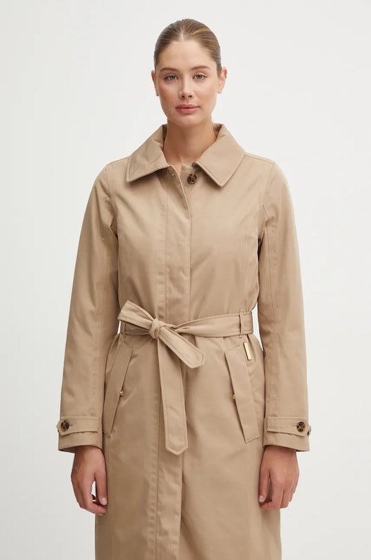 Пальто Didriksons MATILDE бежевий 505419