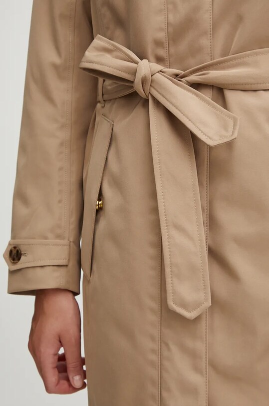 Пальто Didriksons MATILDE 505419 бежевий