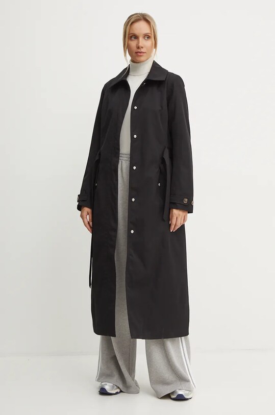 Didriksons palton MATILDE negru 505419