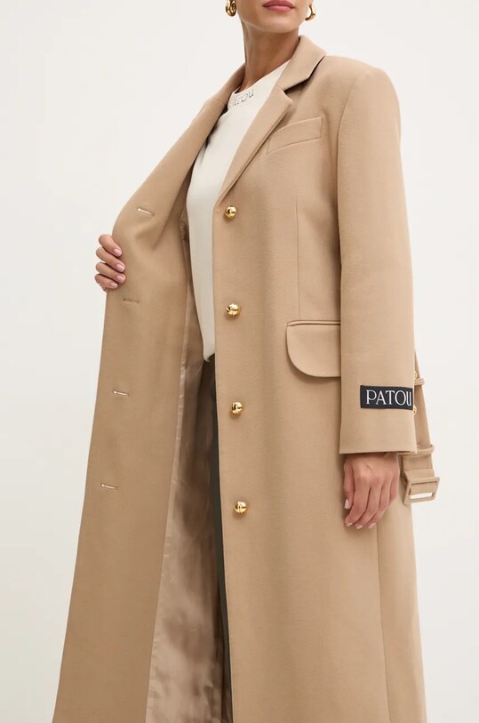 Шерстяное пальто Patou CO0240003